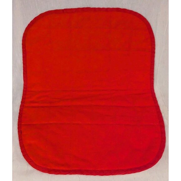 Crazy Quilt Placemats Handmade Patchwork Maximalism Retro Set Of 4 Vtg 70s Red - Picture 6 of 16